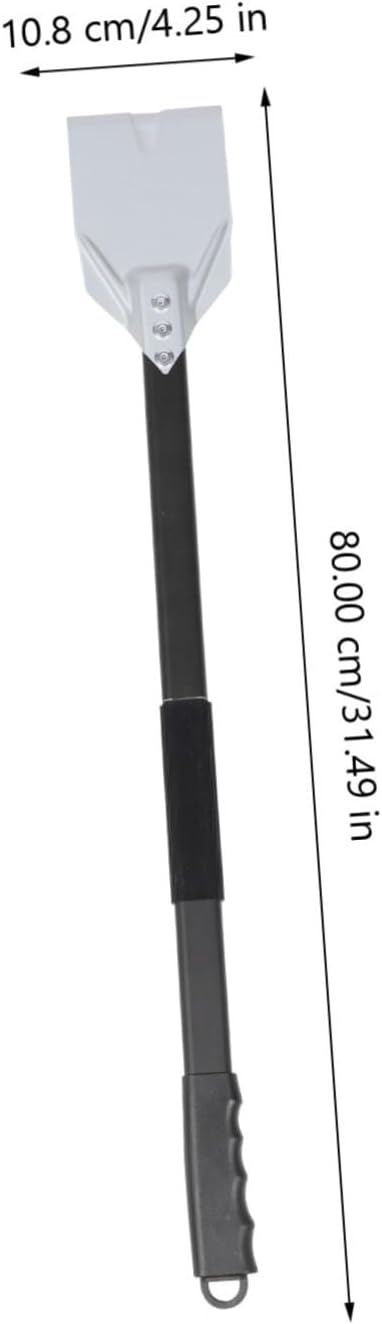 POPETPOP Handle Ash Rake and Fireplace Scraper Tool for Cleaning of Grills and Ovens High Efficiency Cleaning Supplies for Home and BBQ
