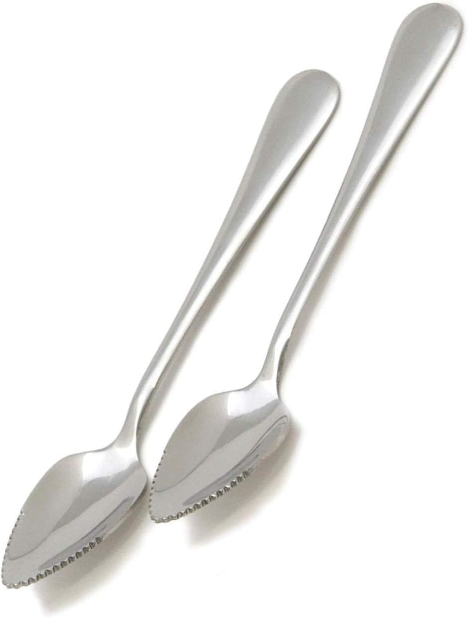 Grapefruit Spoon, 2Pack, 7 in L, Silver Amazon.co.uk Home & Kitchen