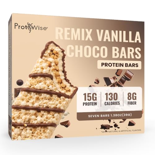 ProtiWise Remix Vanilla-Choco Keto Protein Bars