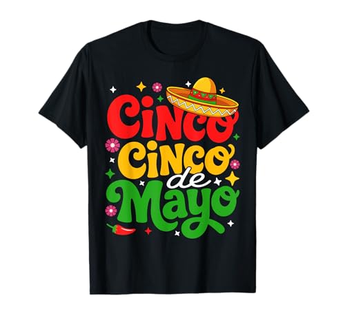 Happy Cinco de Mayo Fiesta Mexican Party Homme, Femme, Enfant T-Shirt