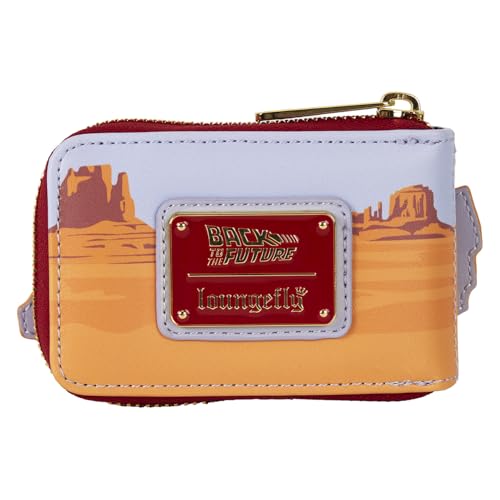 Loungefly Universal Back to The Future 40th Anniversary Delorean Accordion Wallet3