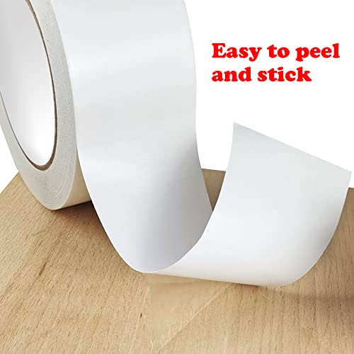 Edsrdrus Flt 125 Tru Clear Double Sided Woodworking Tape For Delicate Surfaces And Smooth Surfaces 1-1/2 Inch Width Cnc Machine Tape Template Routing Removable Residue-Free Surface-Safe 90 Feet #TOP5