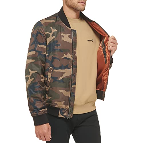 Image of Levi's Men's Flight Satin Unfilled Ma-1 Bomber