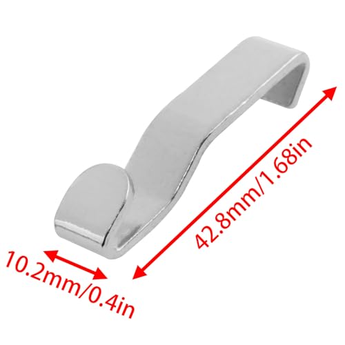 Image of Lovelysp Picture Rail Hangers Molding Hooks Picture Rail Hooks Picture Rail Hooks Exhibition Art Museum Wide Modeling Hooks Hanging Painting Hardware Supplies 12pcs
