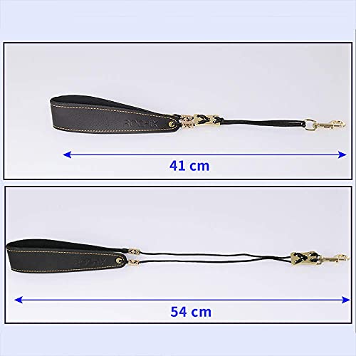 image for ROCHIX 1890 Saxophone Sax Black Neck Strap for Baritone Alto Tenor Sop