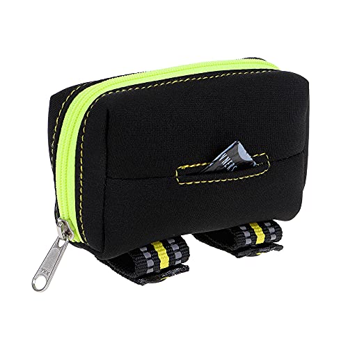 Image of DOOG Walkie Pouch, 20 Pre-Loaded Doggy Waste Bags, Easily Clips On Leashes, Keep Hands Free (Neoprene), Bolt