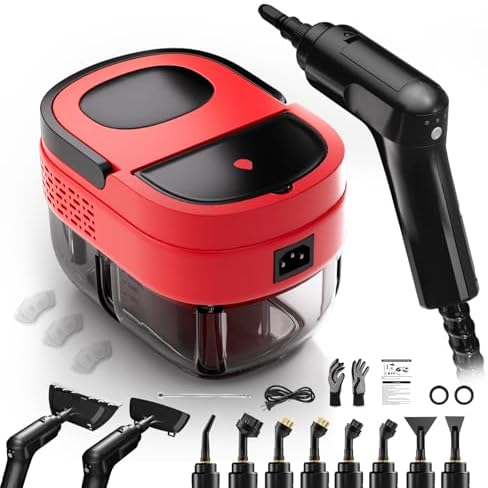Nettoyeur Vapeur, Nettoyant Vapeur 2500W, Nettoyeur Vapeur à Main...