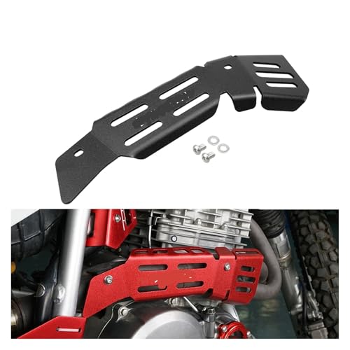 Protector térmico de escape para evitar calor en pierna XR650L 3
