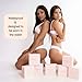 Epiphany LA Women's Push Up Padding Inserts for Swimsuits, Sports Bras and Clothing (A Cup - 1 Pair) Beige