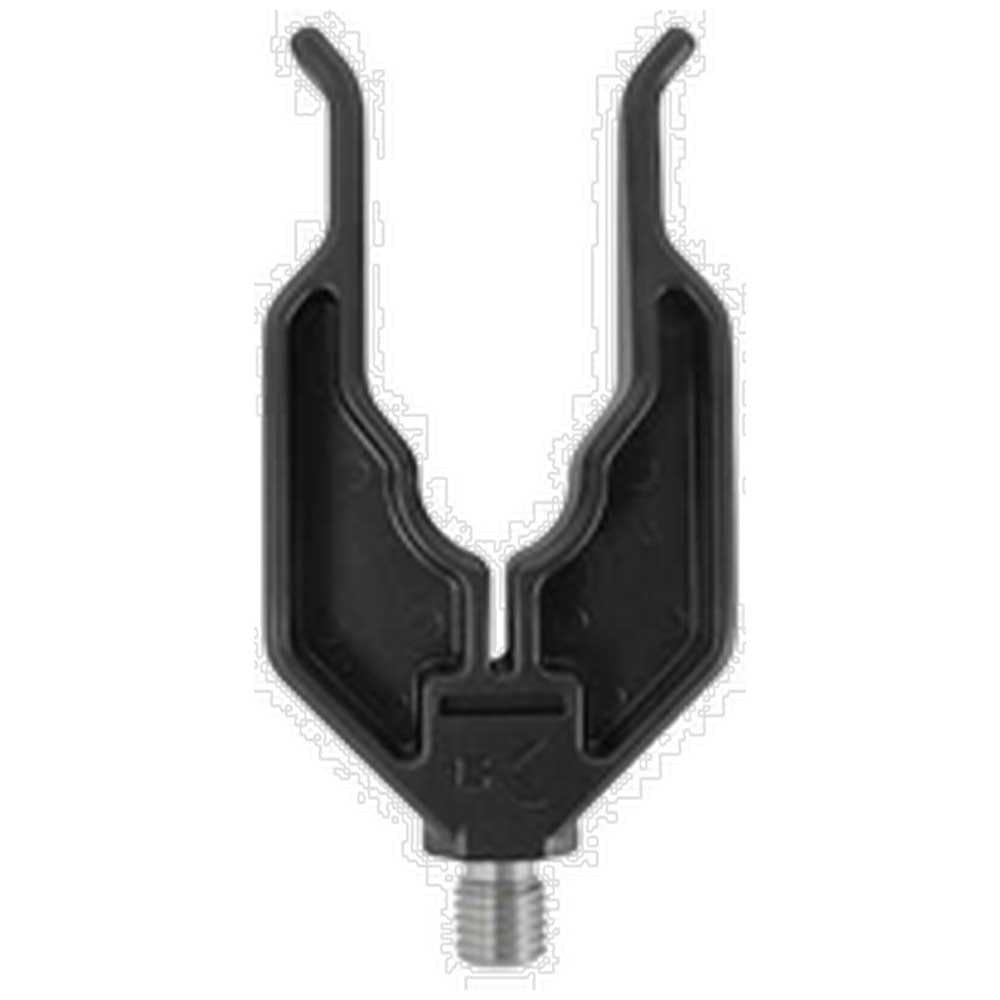 Korum Rod Rest - Black Metal Surface Mount Fishing Rod Holder