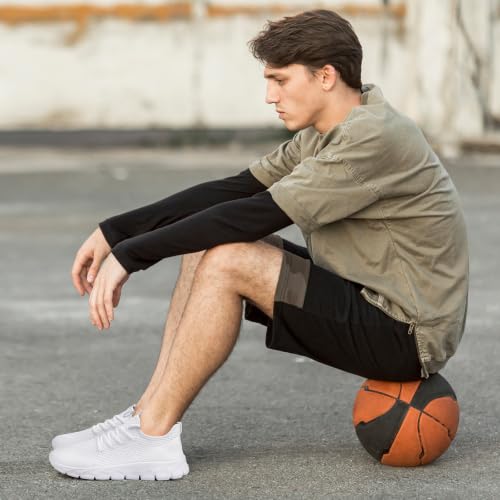 Image of Men Running Shoes Tennis Walking Gym Slip On Athletic Fashion Sneakers