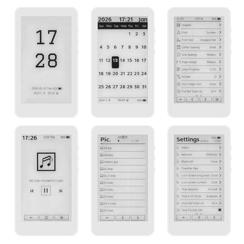 Image of M3 Portable E-Book Reader 3.7 Inch Ink Touch Screen, 10-Level Adjustable Backlight, Lightweight Reading Device
