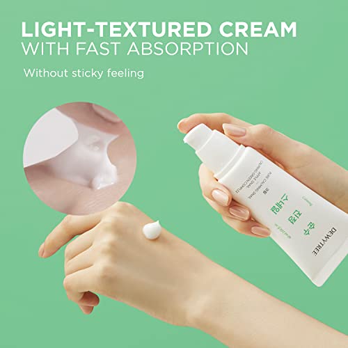 Dewytree Pure Calming Snail Cream - Anti-Aging Face Cream Enriched With Snail Mucin & Centella Asiatica Extracts To Minimize Winkles, Soothe Sensitive Skin - Moisturize Dry Skin & Improve Radiance - 2.03 Fl.oz. #TOP4