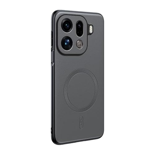 Pzwoxukhov Oppo Find X9 Pro 5G �P�[�X �J�o�[�APU ���U�[�A�ϏՌ��g�ѓd�b�P�[�X�AMagSafe�Ή��AOppo Find X9 Pro 5G �P�[�X �O���[