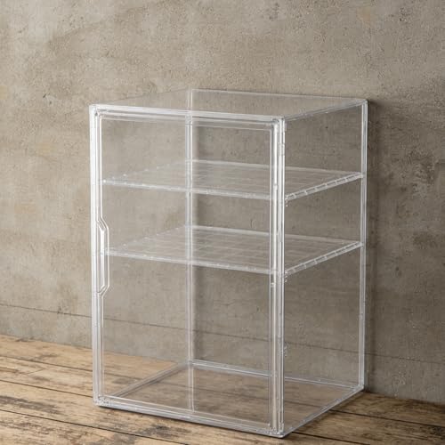 Organizador de 3 niveles con puerta de acrílico para solucionar la falta de espacio en encimera 7