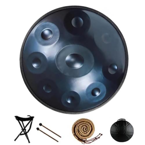 TOCTUS Handpan Acero 9 Notas 22 Pulgadas Azul miniatura 1