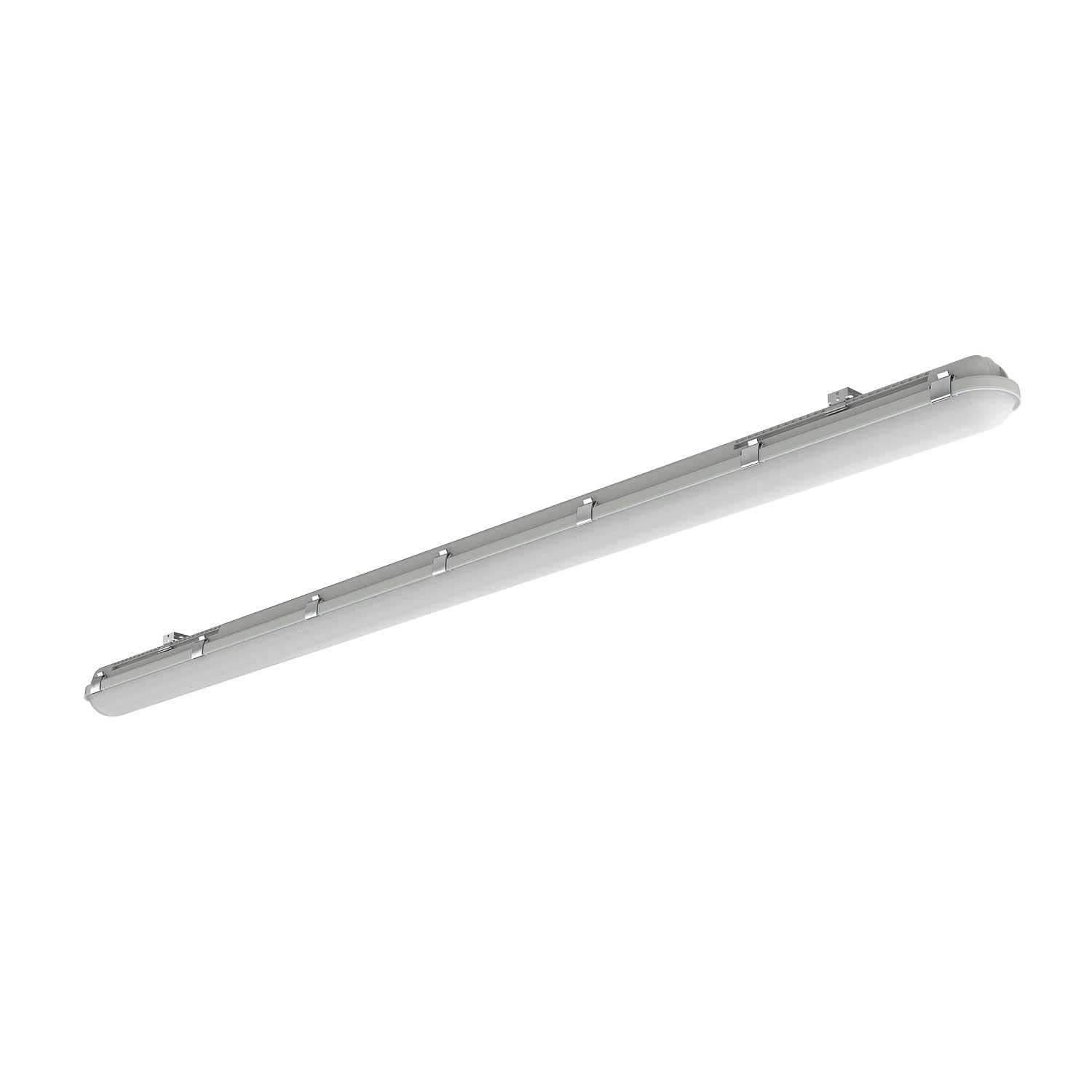 TRAXON LUXPOINT® Pantalla Estanca LED 68W 150cm 150Lm/W CCT Ajustable IP65 IK08 Gris – Luz Industrial Garaje Almacén Taller (68W 150cm CCT)