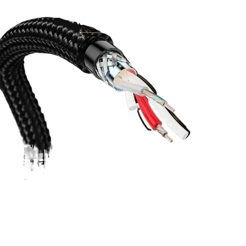Cable de extensión de audio de 6,35 a 3,5 mm TRS estéreo con conectores robustos de 1 m 5