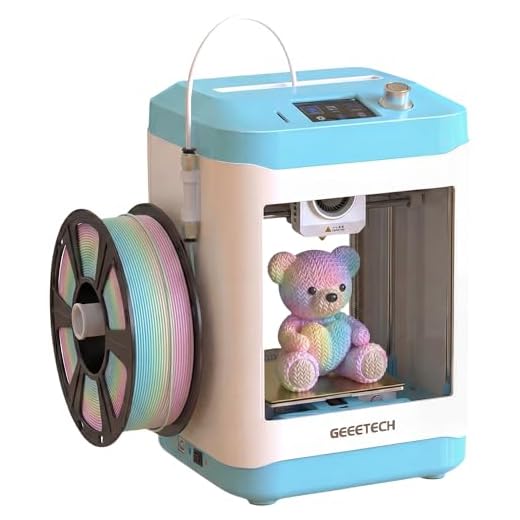 ⚡ M1 Mini 3D Printer for Kids & Beginners, Perfect STEM Gift Smart Auto Leveling, Precise & High Speed Printing, Direct Drive Extruder, Compatible with PLA/TPU Filament