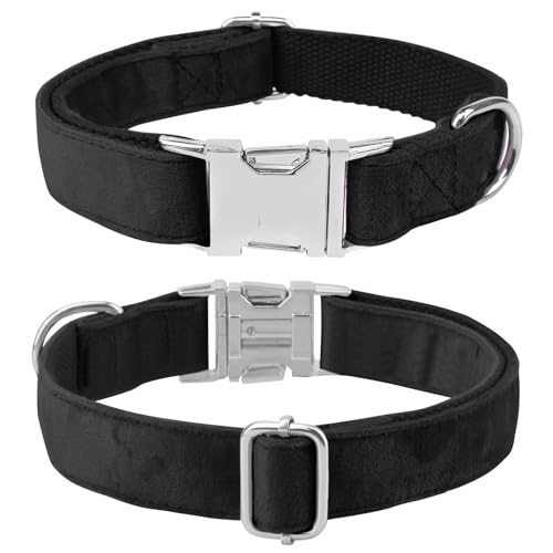 Tie KTWSUEF Hundehalsband Fliege Samtige, Fliege für Hunde, Komfortable Haltbarkeit Halsband Hund, Abnehmbares und verstellbares Fliege Hunde Für Hochzeiten, Geburtstage, Festliche