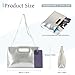 LUI SUI Clutch Purse Bags for Women Fashion PU Leather Evening Shoulder Bag with Chain for Formal Wedding Prom