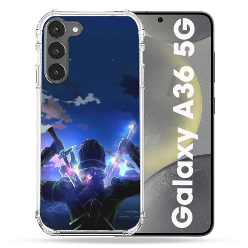 Coque Samsung Galaxy A36 5G Manga SAO Sword Art Online Épée Antichoc Cokitec