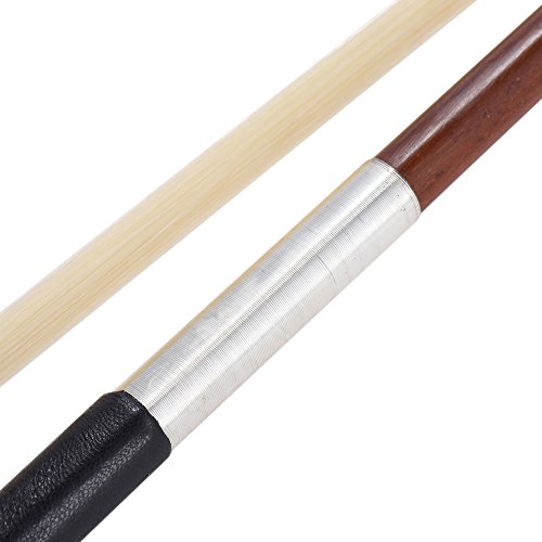 Tomshin Bem equilibrado Octagonal Pau Brasil 4/4 Violoncelo Arco Pêlo de Cavalo Red Stick Ebony Frog
