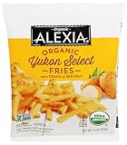 Alexia Organic Yukon Select Fries with a Touch of Sea Salt, Non-GMO Ingredients, 15 oz (Frozen)