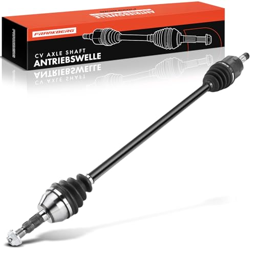 Frankberg Antriebswelle Achswelle Schaltgetriebe ohne ABS-Ring Vorderachse Rechts Kompatibel mit Astra H L48 2004-2014 Zafira/Zafira Family B A05 2005-2015 Replace# 13264667