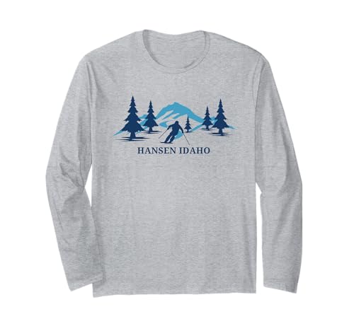 Hansen Idaho Ski Resort Esquiador Manga Larga