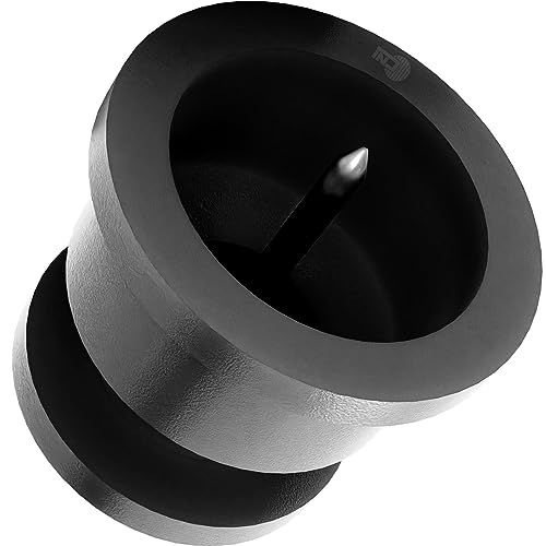 Isolador Roldana Cerca Elétrica Preto - 200 Unidades