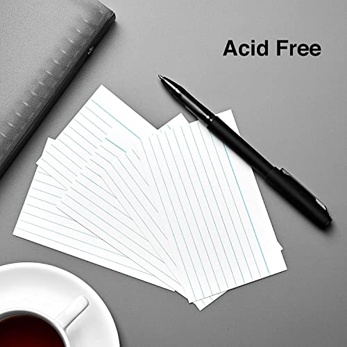 Ruled Index Cards 3 X 5 White #TOP2