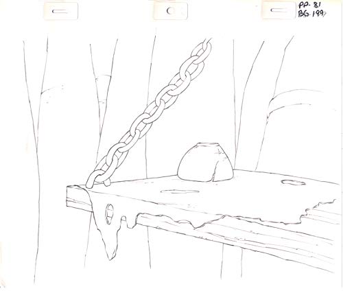 She-Ra Princess Of Power Animation Production Pencil Background Drawing From Filmation 1980S 014 #TOP13