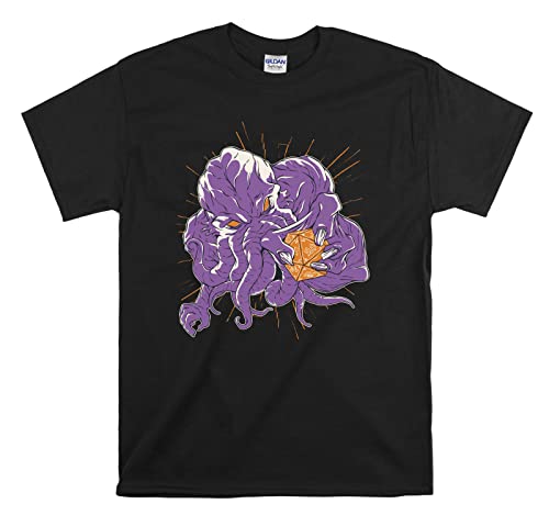 T-shirt Cthulhu manga japonais noir M pour vos soirées de lecture
