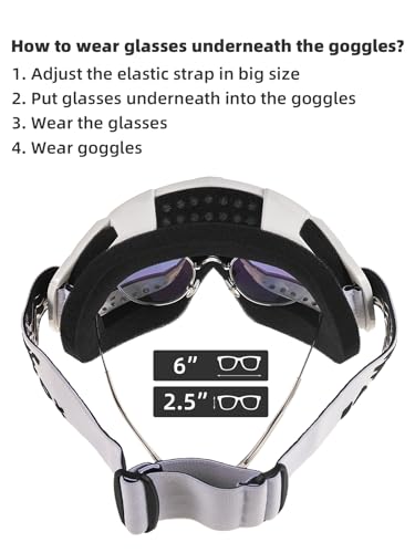 Image of BATFOX Dirt Bike ATV Goggles Motorcycle Gear Riding Motocross Dirtbike 4-Wheeler MX DH Accessories Goggles Glasses for Men Women Youth UV400 Protection Dust-proof Anti-Slip Strap