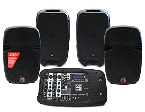 image for Mr. Dj PBX210COMBO Portable 2x10