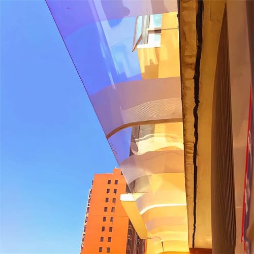 Auvent de protection UV balcon surchauffé résolu avec ce store 40x80 cm