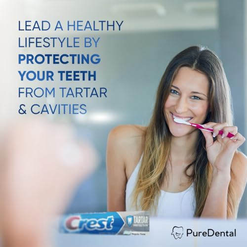Puredental CREST TARTAR PROTECTION Toothpaste, Regular Paste 5.7 Oz (3-Pack) – Crest Tartar Control Toothpaste thumb #3