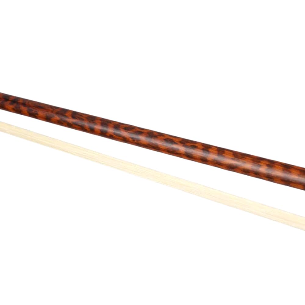 Yinfente - Archetto per violino 4/4 in legno di serpente, stile barocco, legno esterno, arco naturale, pelo di cavallo, equilibrio