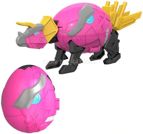 ТоуUAE - Mini Force Super Gino Power Transformation Eggs Robot Тоуs Action Fiɡurеs MiniForce X Simulation Animal Deformation Dinosaur Тоу (No Color Box 8642)