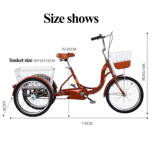 Triciclo 20 pulgadas para adultos miniatura 4
