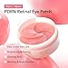 Abib PDRN Retinal Eye Patch, Hydrogel Masks for Dark Circles, Puffiness, Fine Lines, 60 Patches, 84g, with Niacinamide, K-Beauty Skincare
