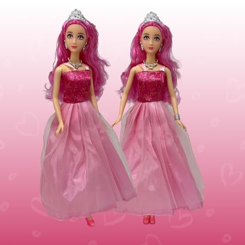 Set de 3 muñecas princesas para niñas de 3 a 12 años miniatura 6