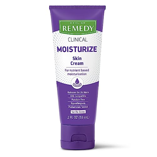 Image of Medline Remedy Clinical Skin Cream, Nourishing Formula for Dry Skin, 2 oz., Pack of 24