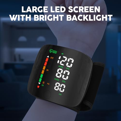 Double Love LED-BLACK-WRIST Blood Pressure Monitor Led Display thumb #4