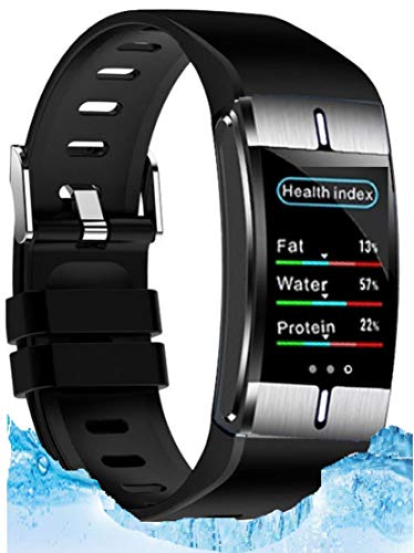 N3 ZELEK Smart Watch Bloeddrukmeter Fitness Tracker BMI LICHAAMSVET STERKE BATTERIJ Waterdicht IP68 50m Hartslagmeter Activity Tracker voor Vrouwen Slaapmonitor Man Unisex Horloge