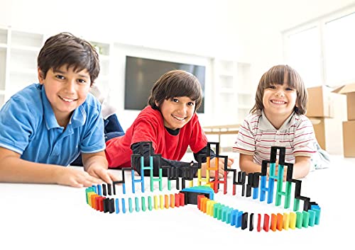 Bulk Dominoes MEGA ACCESSORY KIT Pro-Domino Kit | Dominoes Set, Stem Steam Small Toys, Family Games For Kids thumb #1