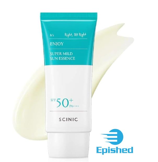 SCINIC Enjoy Super Mild Sun Essence SPF50+ PA++++ 50ml - Image 2