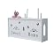 Scatola router Wi-Fi SVG, scatola di immagazzinamento router Wi-Fi