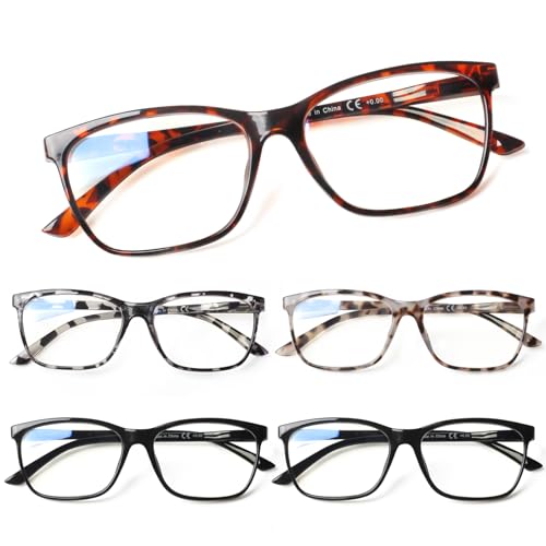 Image of SIGVAN Ladies Reading Glasses Blue Light Blocking Spring Hinge Fashion Pattern Print Eyeglasses for Women